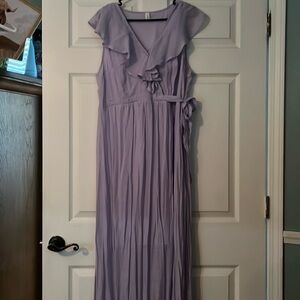 Beautiful Gauze maxi dress - has knit lining underneath - only worn once